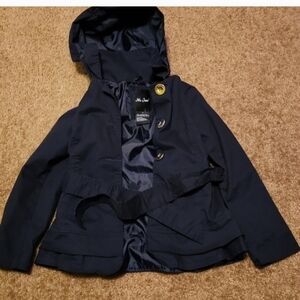 Me Jane Dark Blue Jacket with Gold Buttons